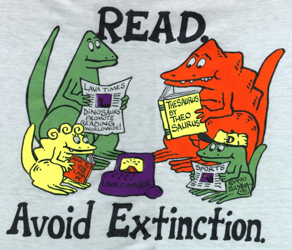 Via Howard Besser's T-Shirt Database