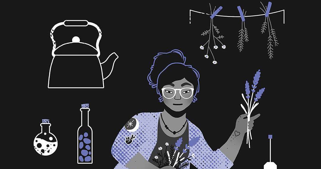 Basic Witches: Healing // Art by Camille Chew