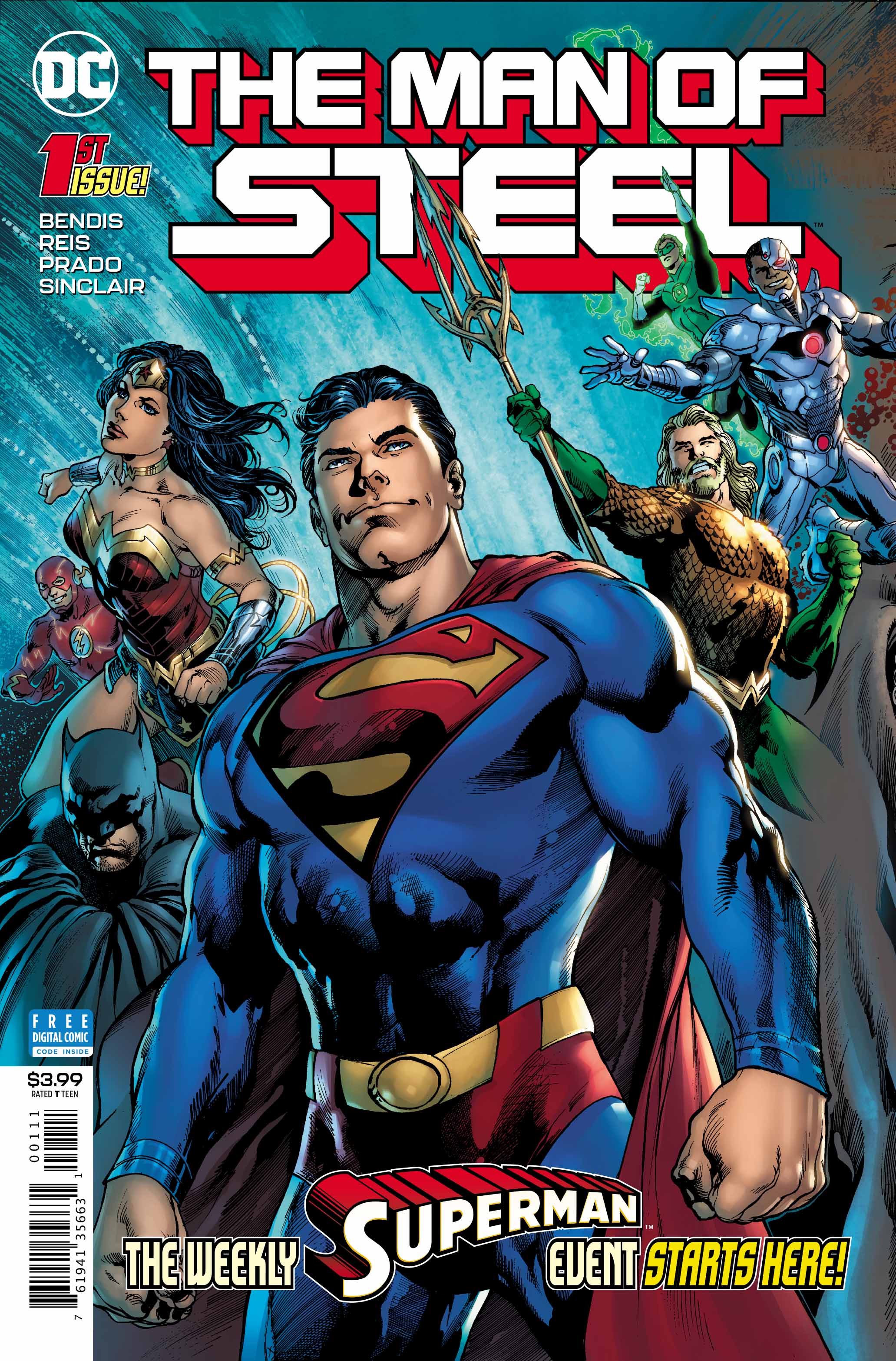 The Man of Steel #1 cover