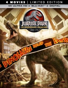 Box art for the Jurassic Park 25th Anniversary Collection