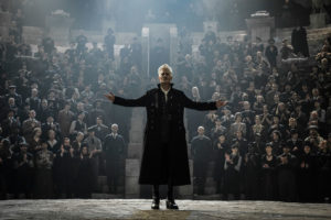 Still of Johnny Depp as Gellert Grindelwald in Fantastic Beasts: the Crimes of Grindelwald (2018)