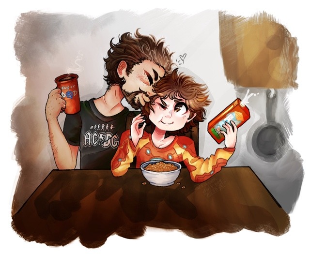 Irondad and Spider-son 1